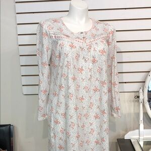 Aria Pink Floral Nightgown